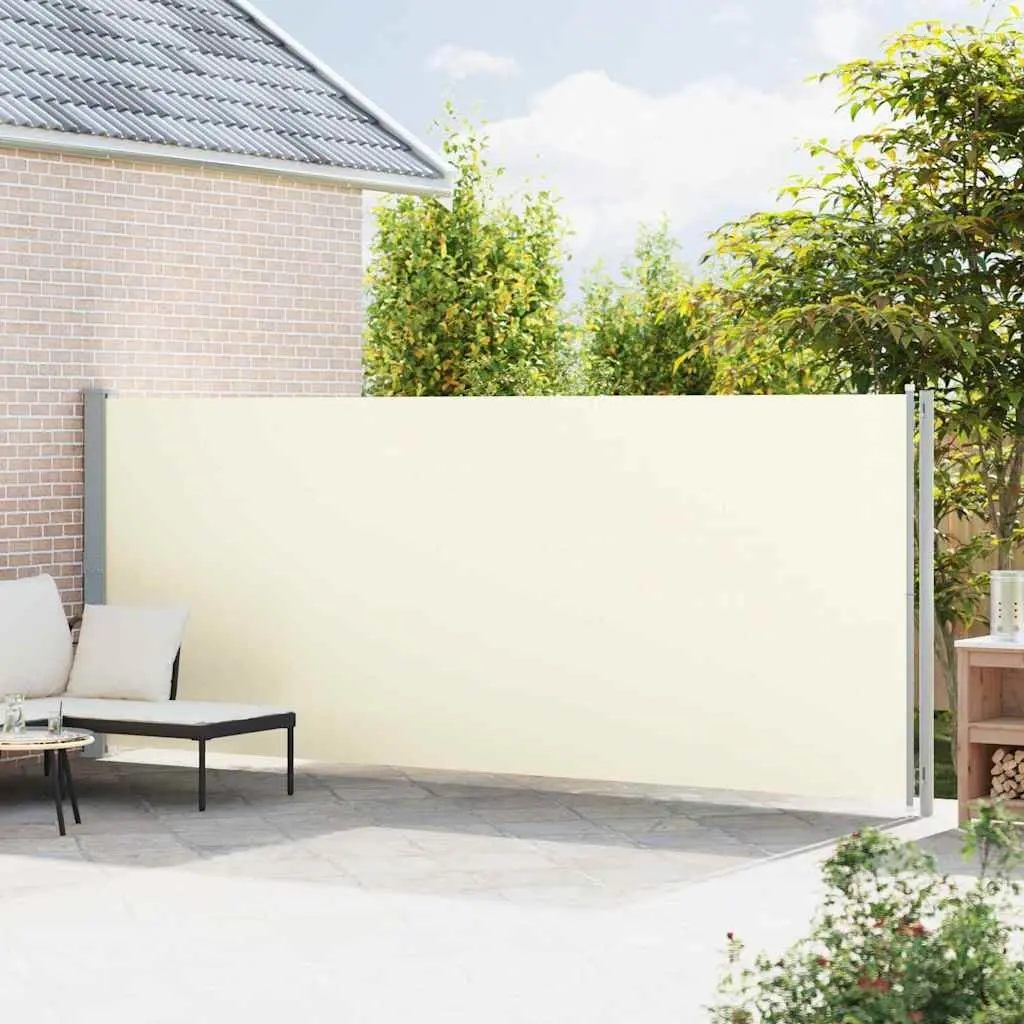 Retractable Side Awning 180x600cm for Outdoor Privacy