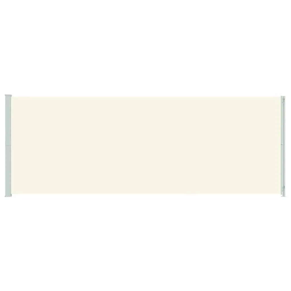 Retractable Side Awning Polyester 220x600 cm Cream
