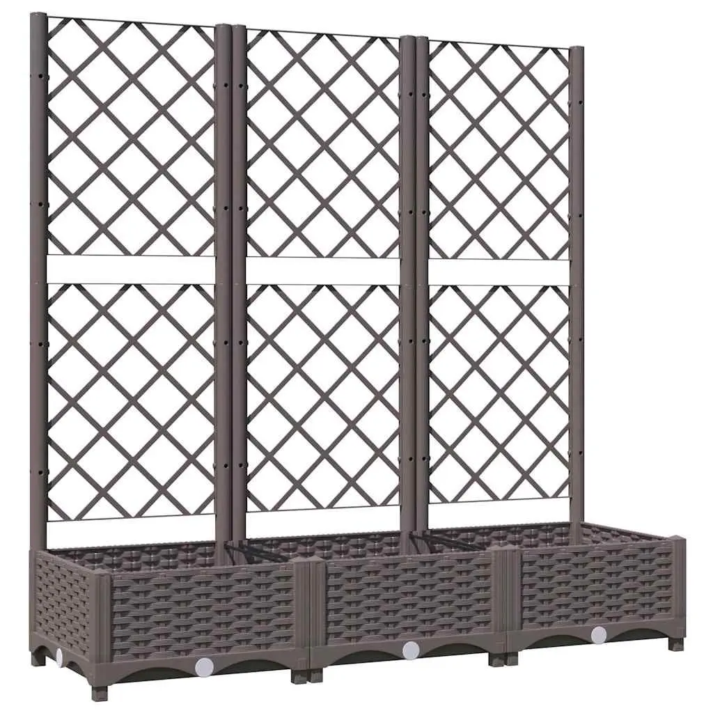 Garden Planter with Trellis for Climbing Plants