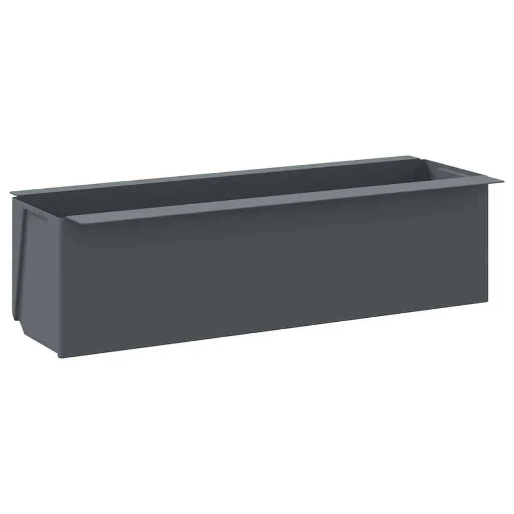 Flower Boxes for Euro Pallets 12 pcs Grey Planter Pots Garden Outdoor Indoor