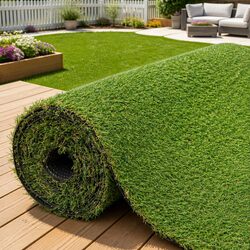 High Quality 20mm Artificial Grass Roll 1x10m Green
