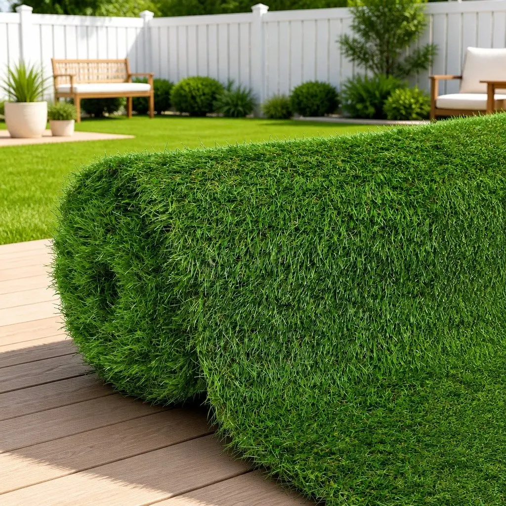 30mm High Artificial Grass 1x15m for Outdoor Areas