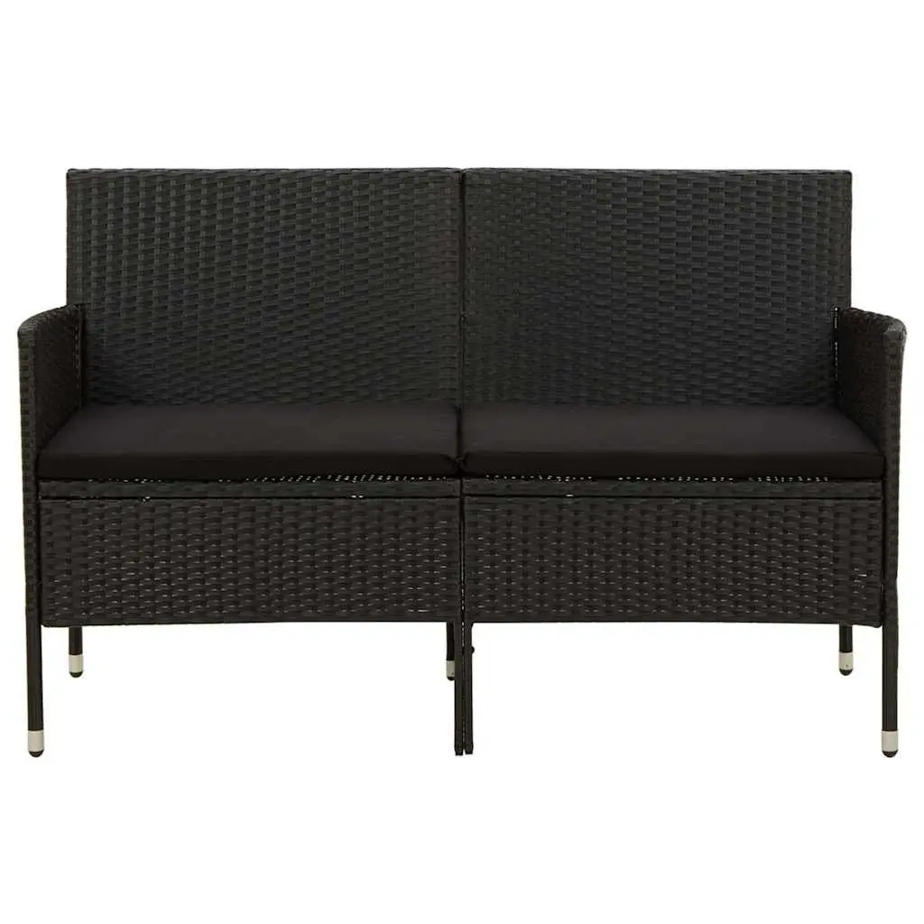 3-Seater Outdoor Garden Sofa with Cushions