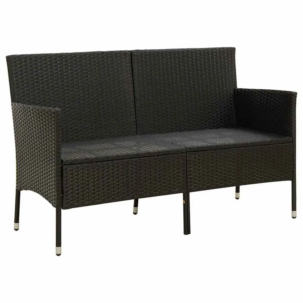 3-Seater Outdoor Garden Sofa with Cushions