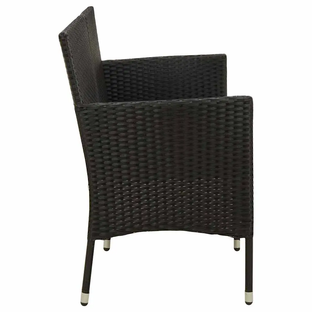 3-Seater Outdoor Garden Sofa with Cushions