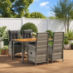 Premium 5-Piece Garden Dining Set with Sturdy Design