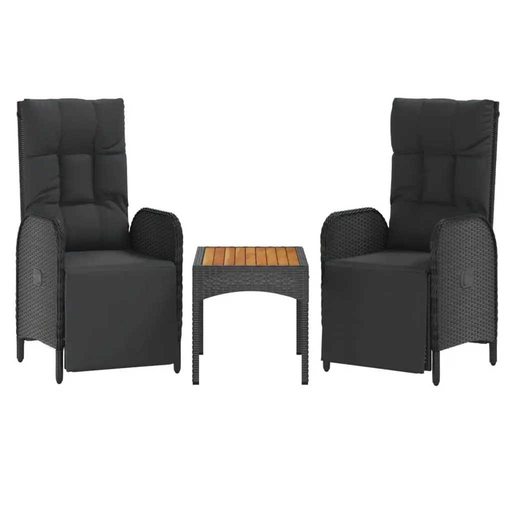 4 Piece Garden Dining Set with Cushions