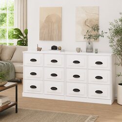 Durable High Gloss White Sideboards for Stylish Storage