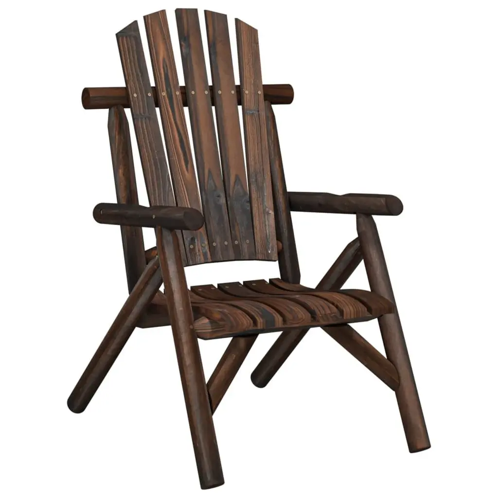 5-Piece Adirondack Lounge Set in Solid Spruce Wood