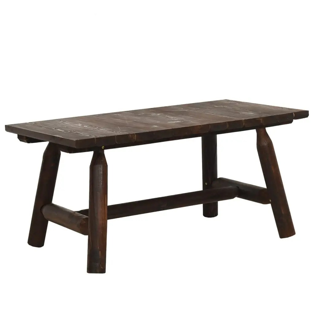 5-Piece Adirondack Lounge Set in Solid Spruce Wood