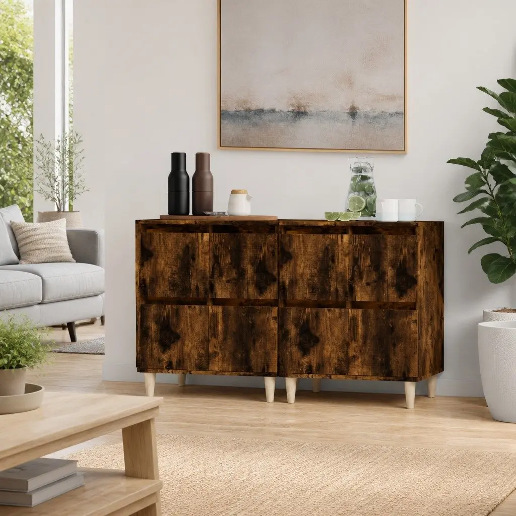 Sideboard Cabinet Engineered Wood 60x35x70cm Brown