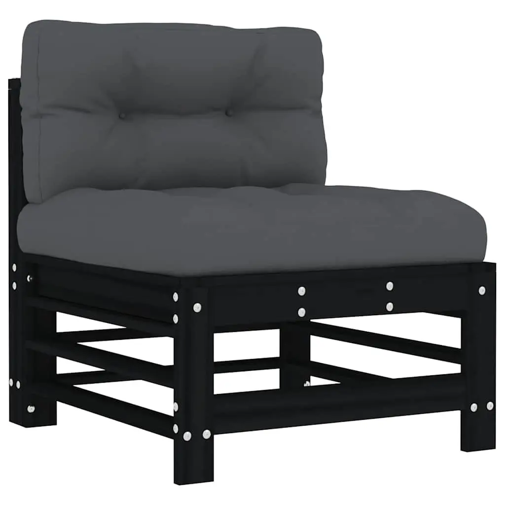 5-Piece Wooden Lounge Set for Outdoor Relaxation