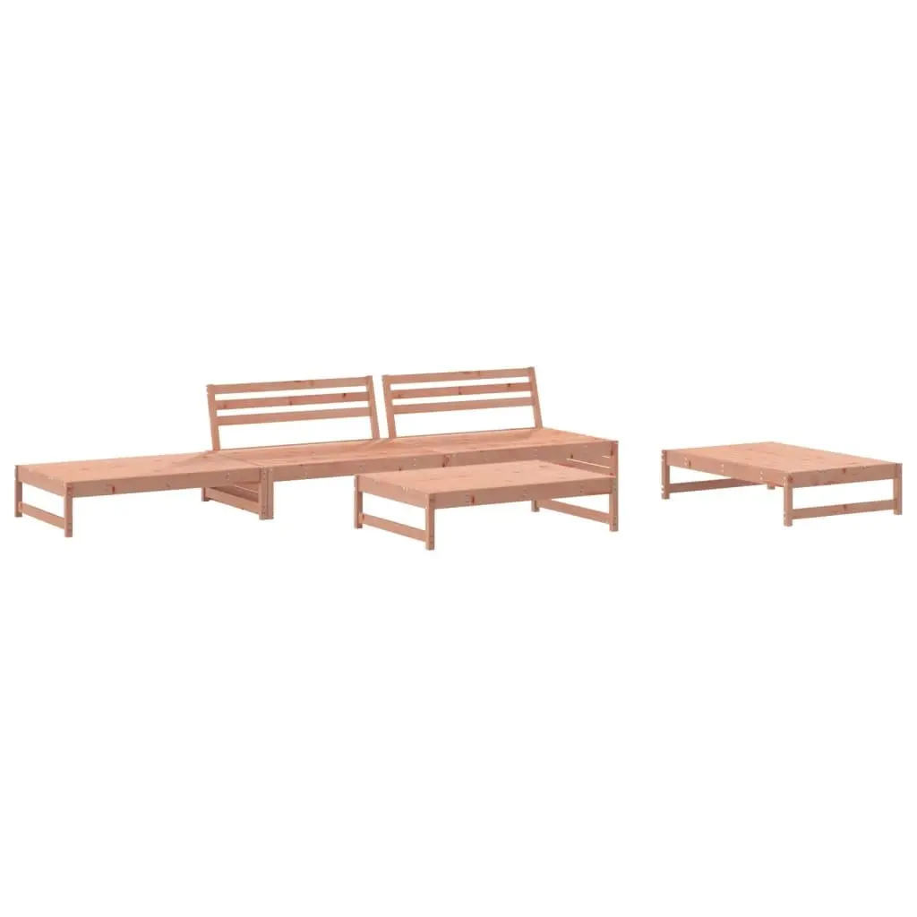 5 Piece Garden Lounge Set with Cushions
