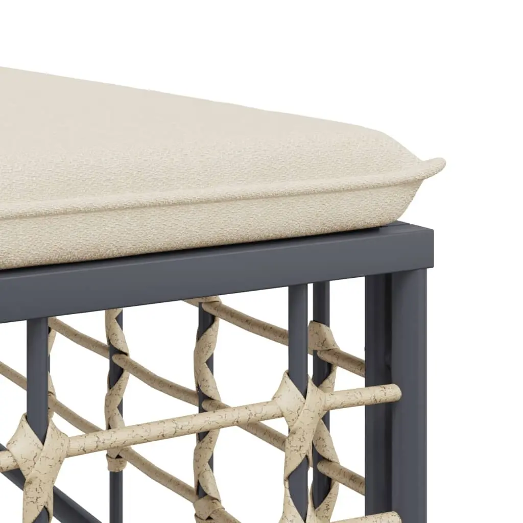 4-Piece Garden Lounge Set in Anthracite