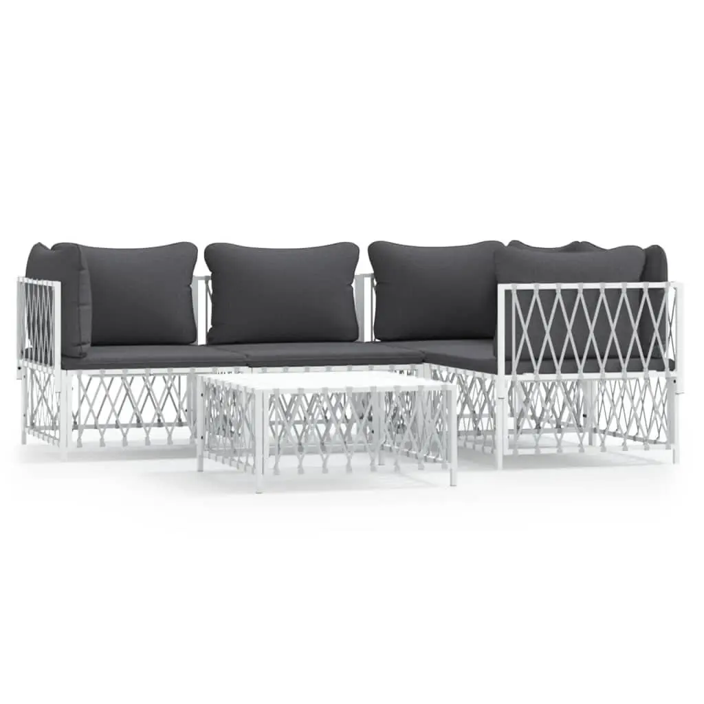 5-Piece Garden Lounge Set with Cushions