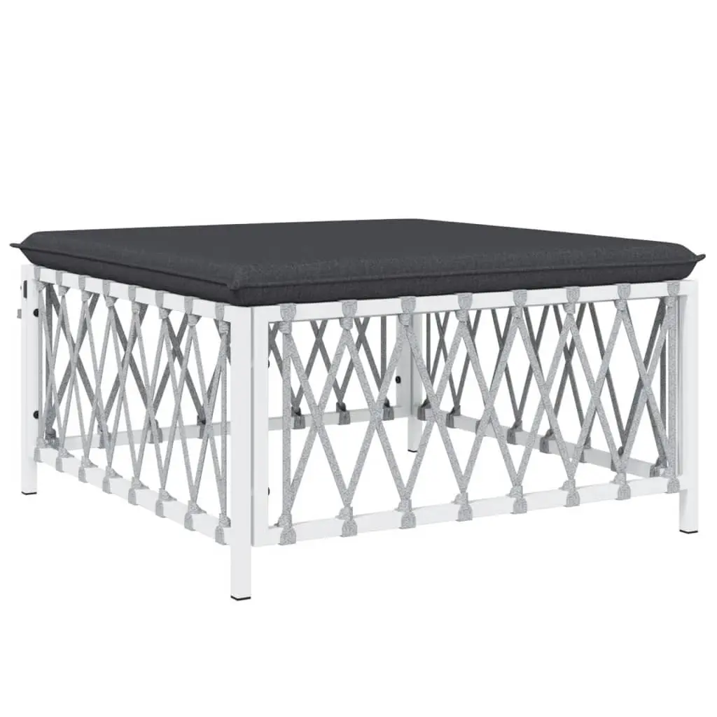 7 Piece Garden Lounge Set with Steel Frame