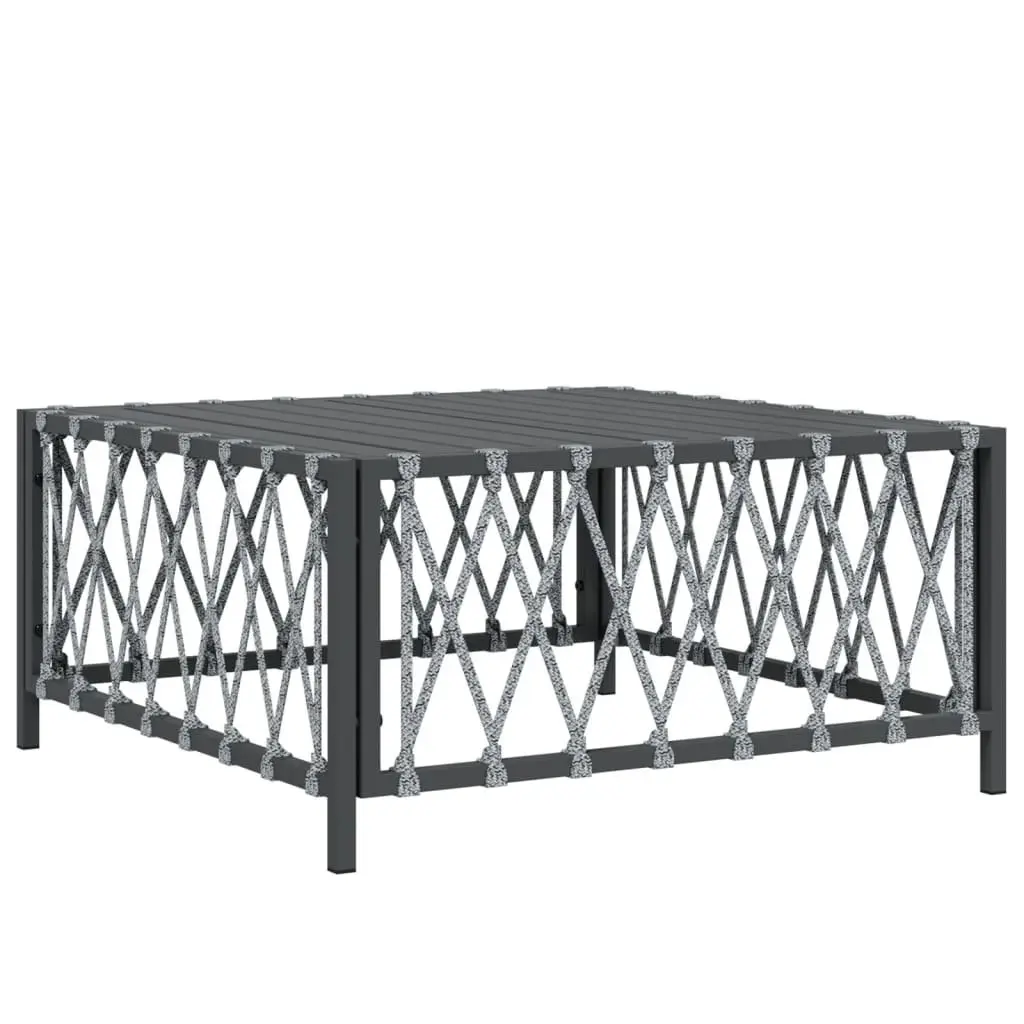 8-Piece Modular Outdoor Lounge Set with Anthracite Frame