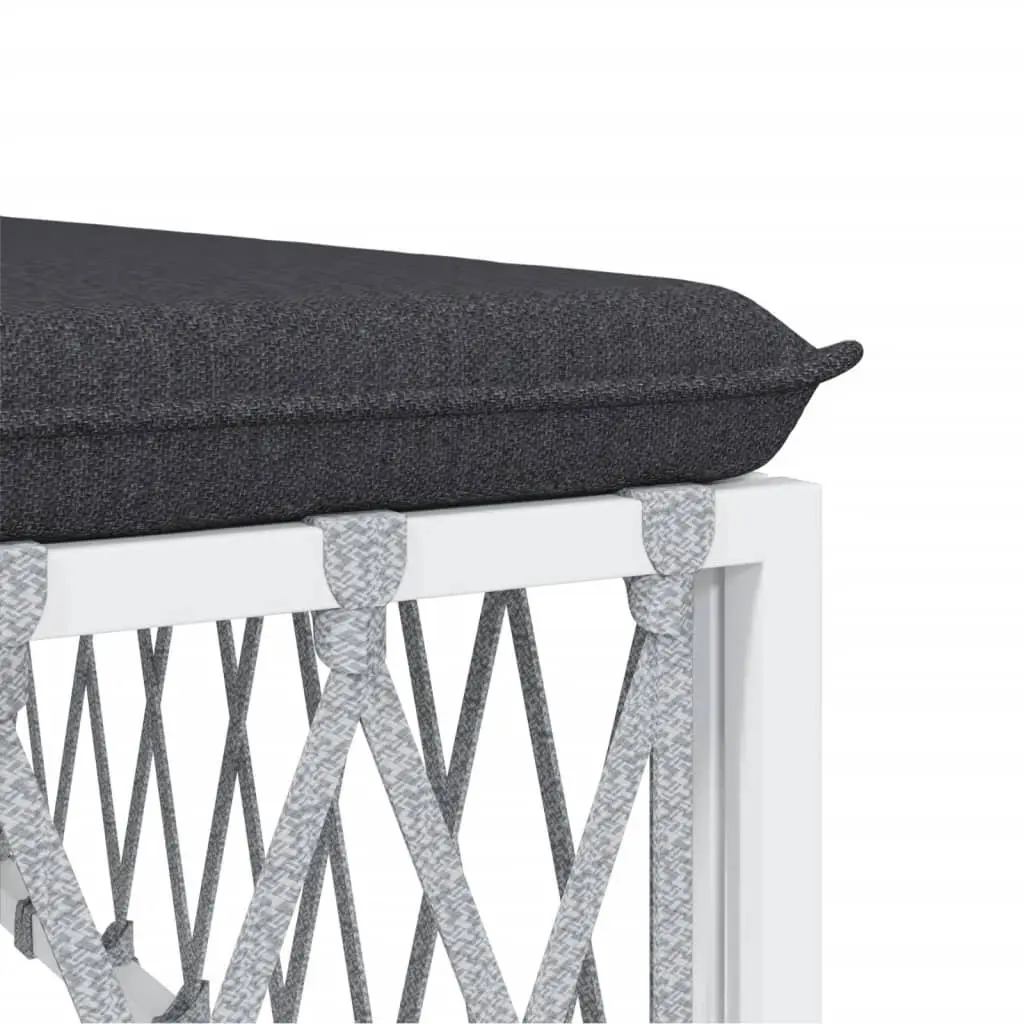 7-Piece Modular Garden Lounge Set with Durable Steel Frame