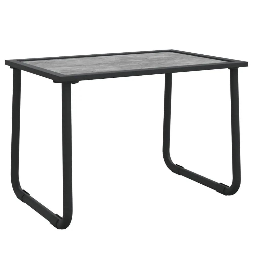 Garden Lounge Set Textilene Steel 4 Piece Anthracite