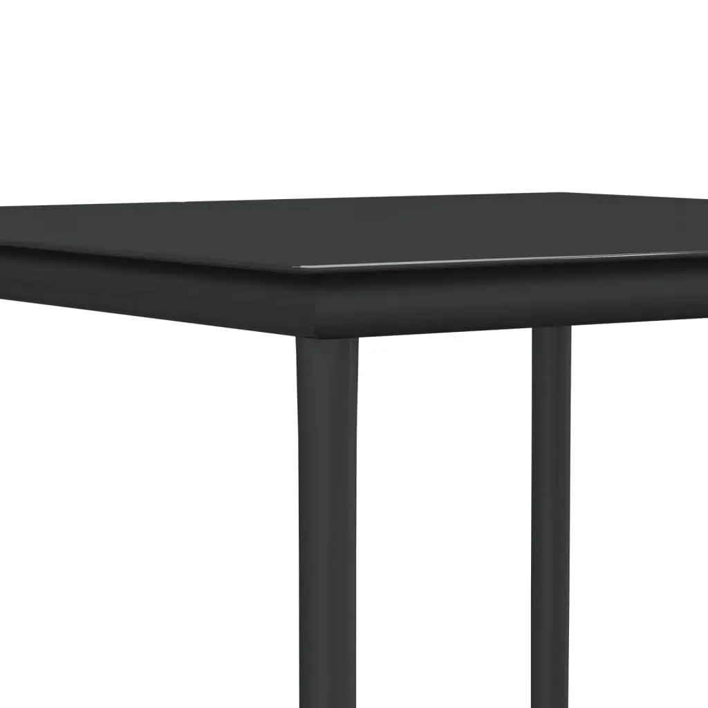5 Piece Garden Dining Set with Steel Frame
