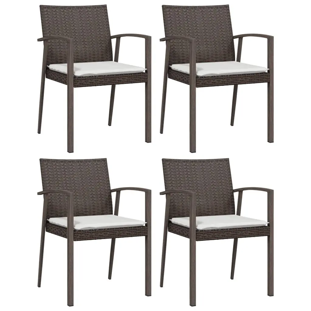5 Piece Outdoor Garden Dining Set with Cushions