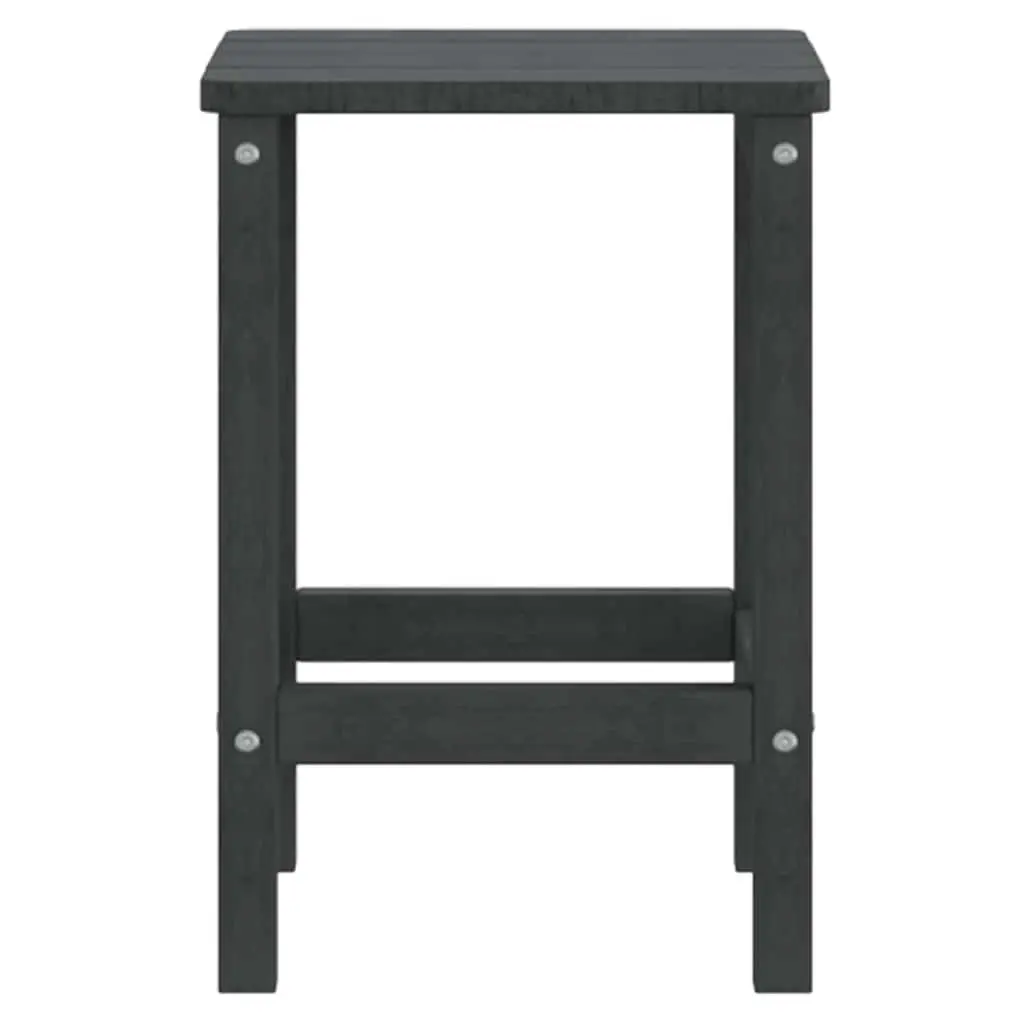 Anthracite Garden Adirondack Side Table