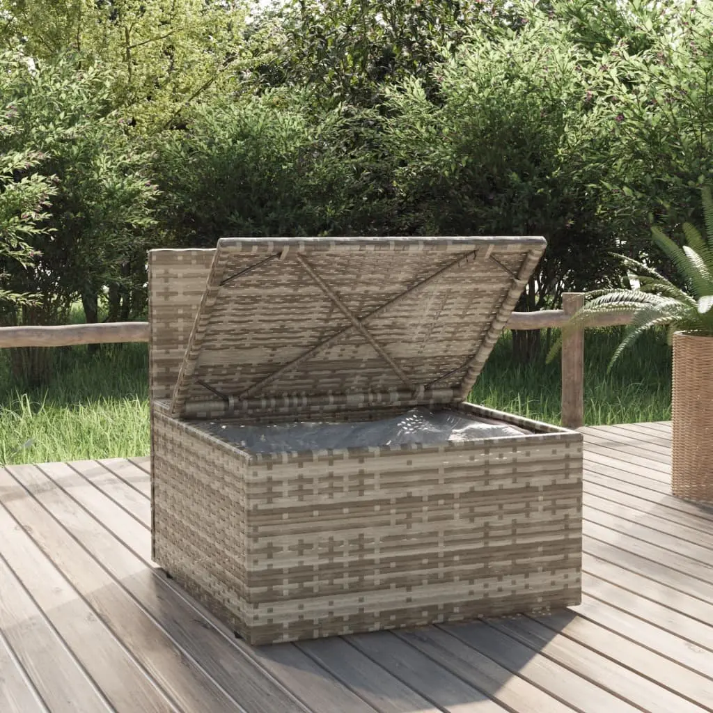 Garden Middle Sofa with Cushions in Grey