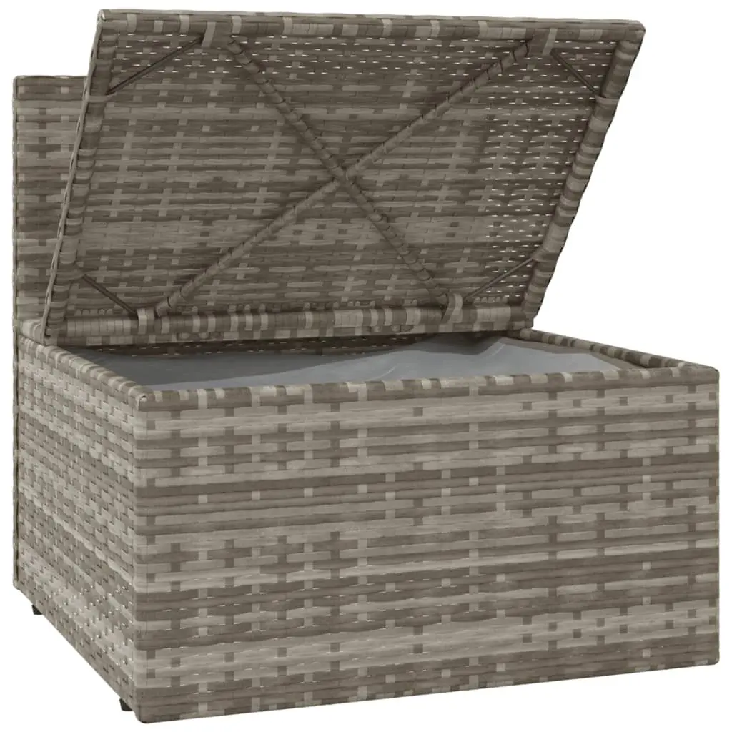 Garden Middle Sofa with Cushions in Grey