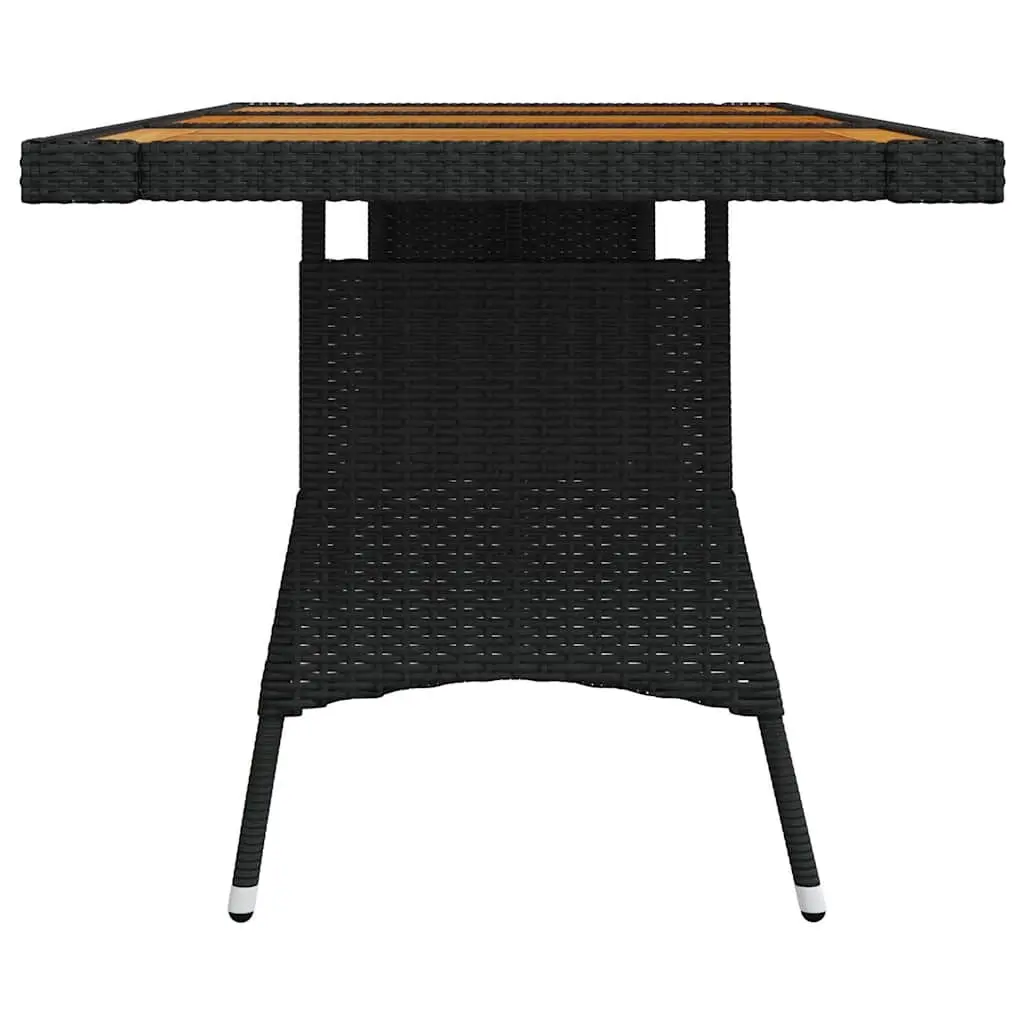 Garden Dining Table with Acacia Wood Top