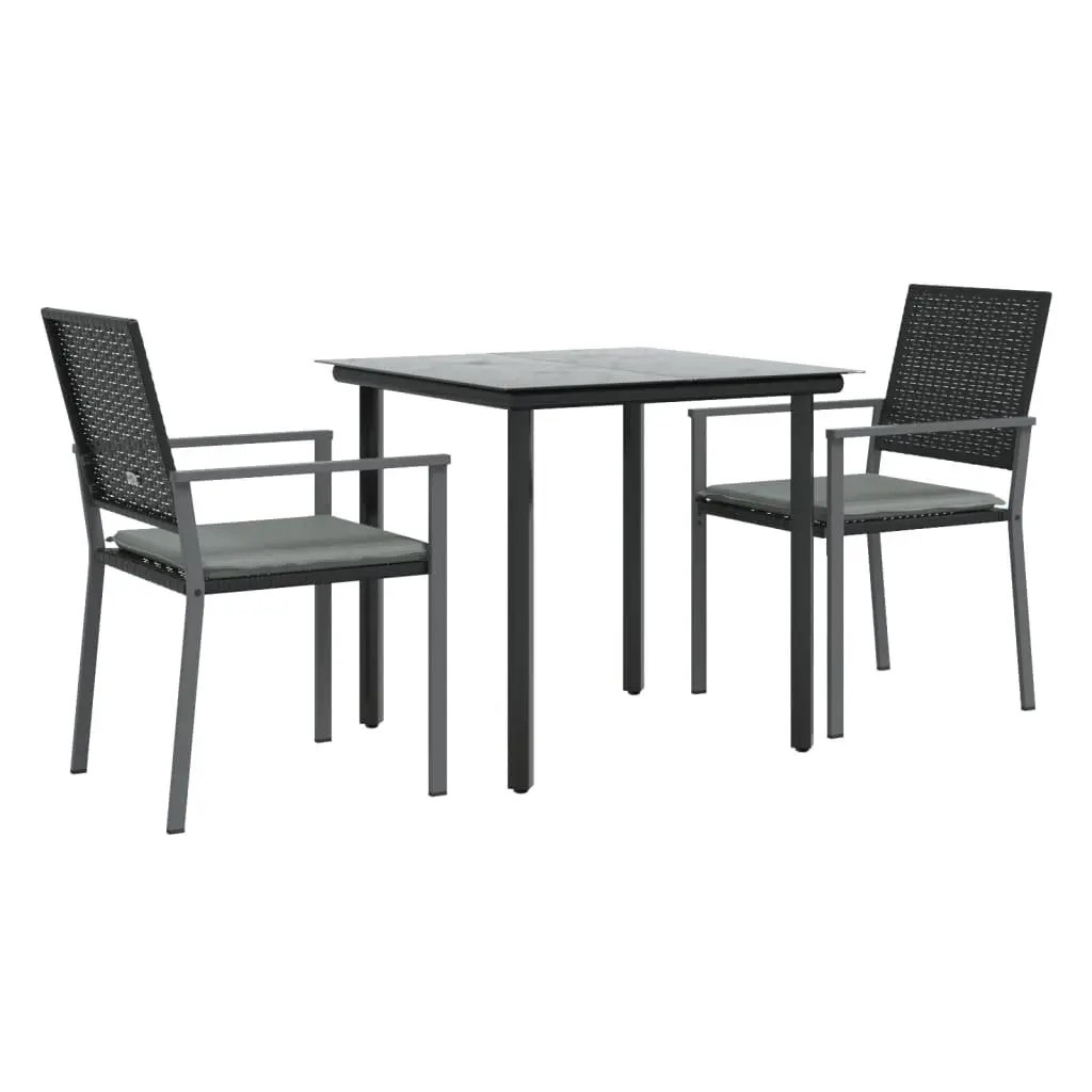 3 Piece Garden Dining Set for Patios