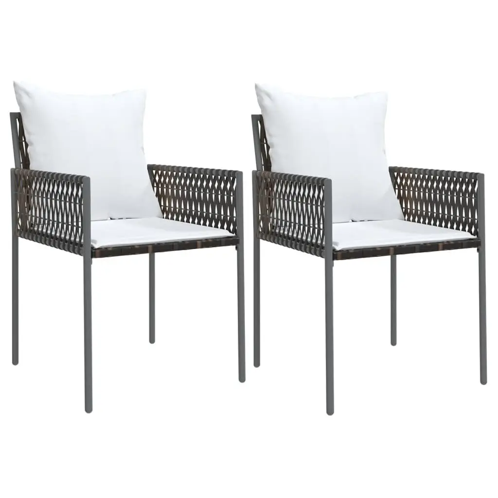3 Piece Garden Dining Set with Cushions