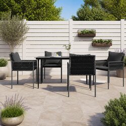 Premium 5-Piece Garden Dining Set for Outdoor Relaxation