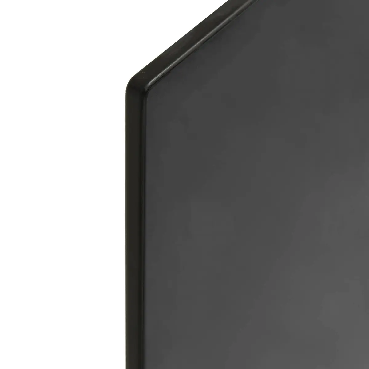 Black Tempered Glass Table Top 4 Piece Set