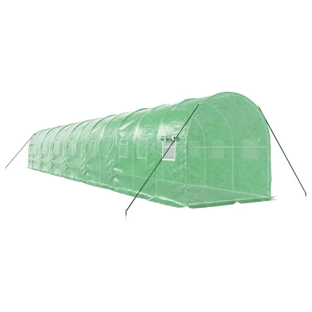 28m² Greenhouse with Durable Steel Frame