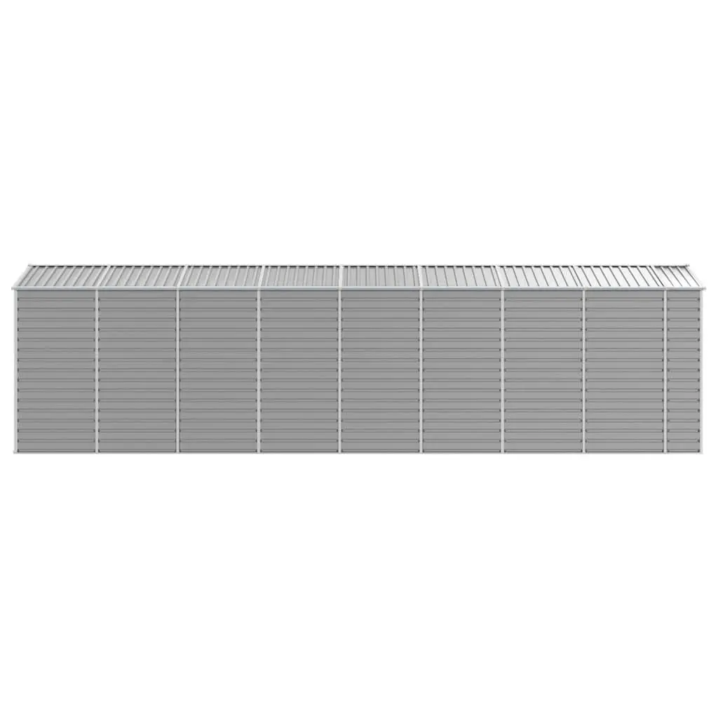 Garden Shed Galvanised Steel 191x725x198 Grey