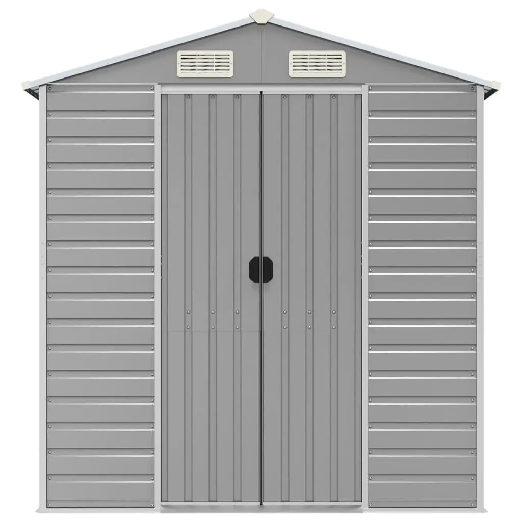 Grey Garden Shed for Outdoor Storage