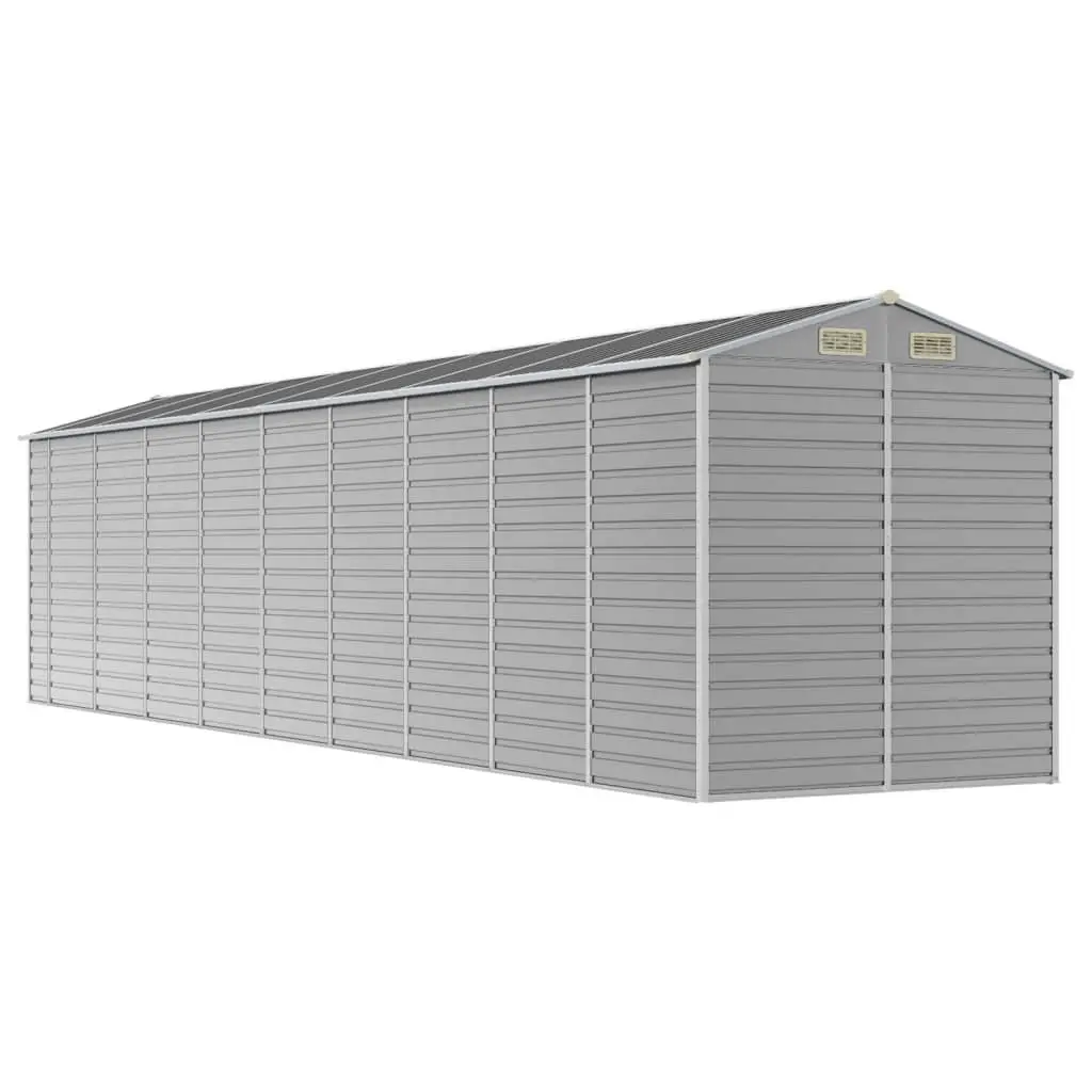 Grey Garden Shed for Outdoor Storage