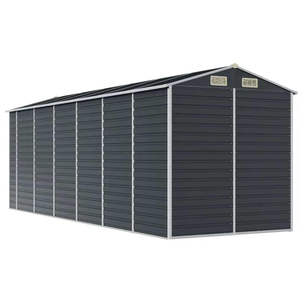 Anthracite Garden Shed for Outdoor Storage
