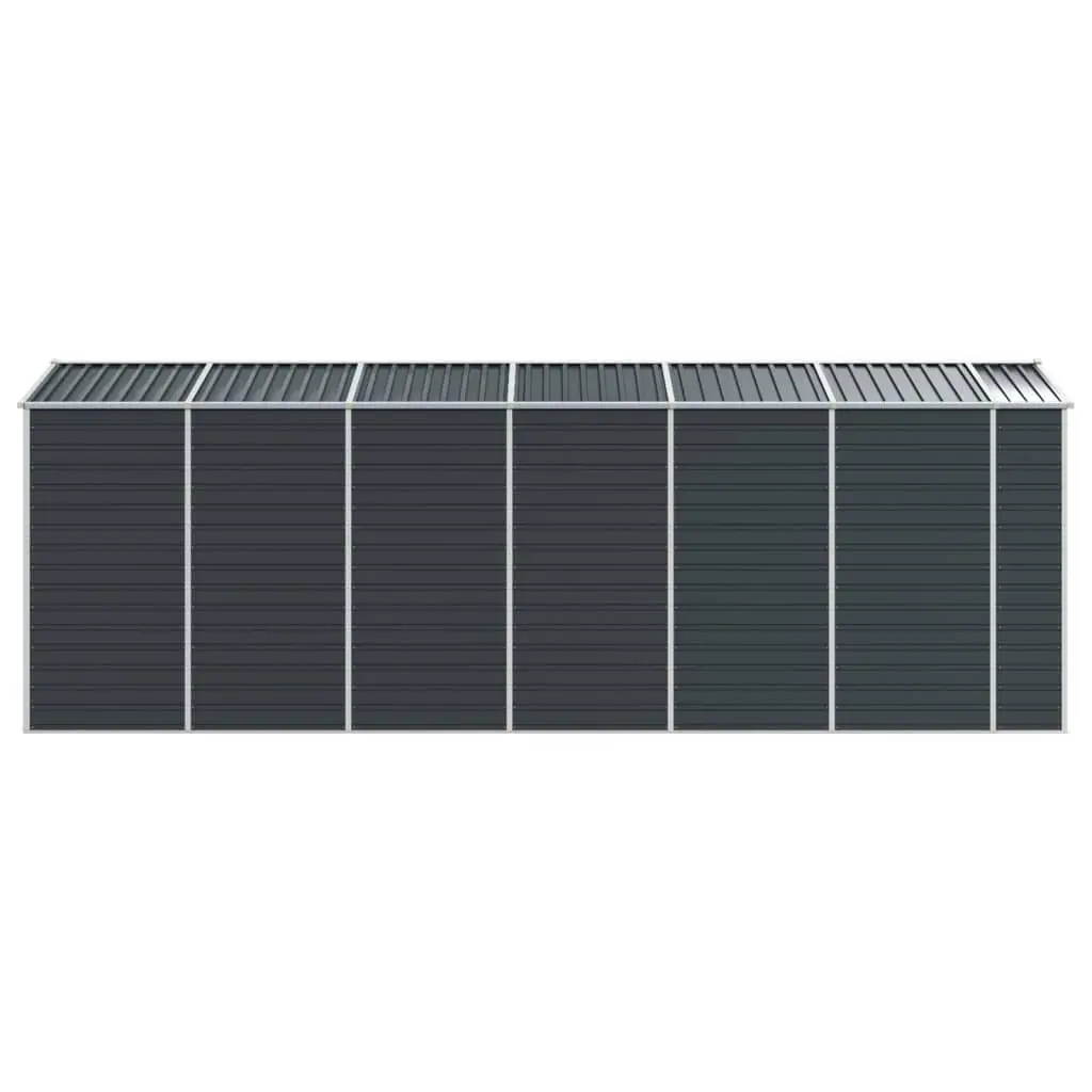 Anthracite Garden Shed for Outdoor Storage