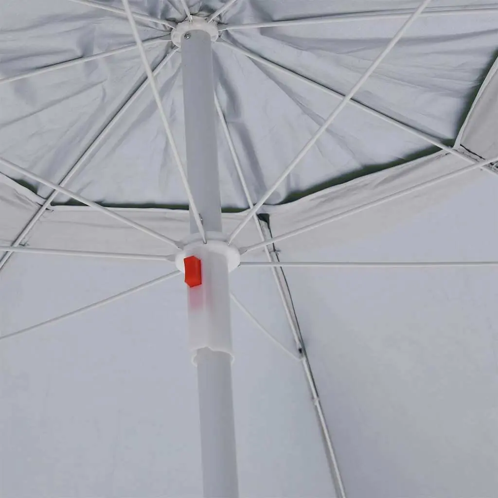 Beach Parasol with Removable Side Walls 215cm