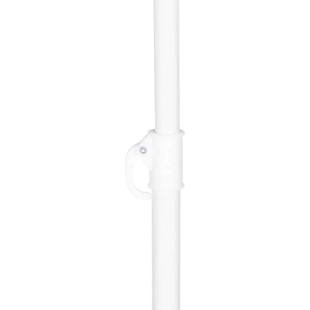 Beach Parasol with Detachable Walls, Anthracite 215cm