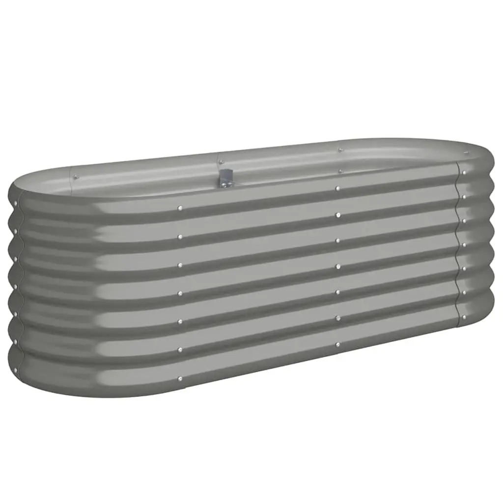 Galvanised Steel Raised Garden Bed Planter
