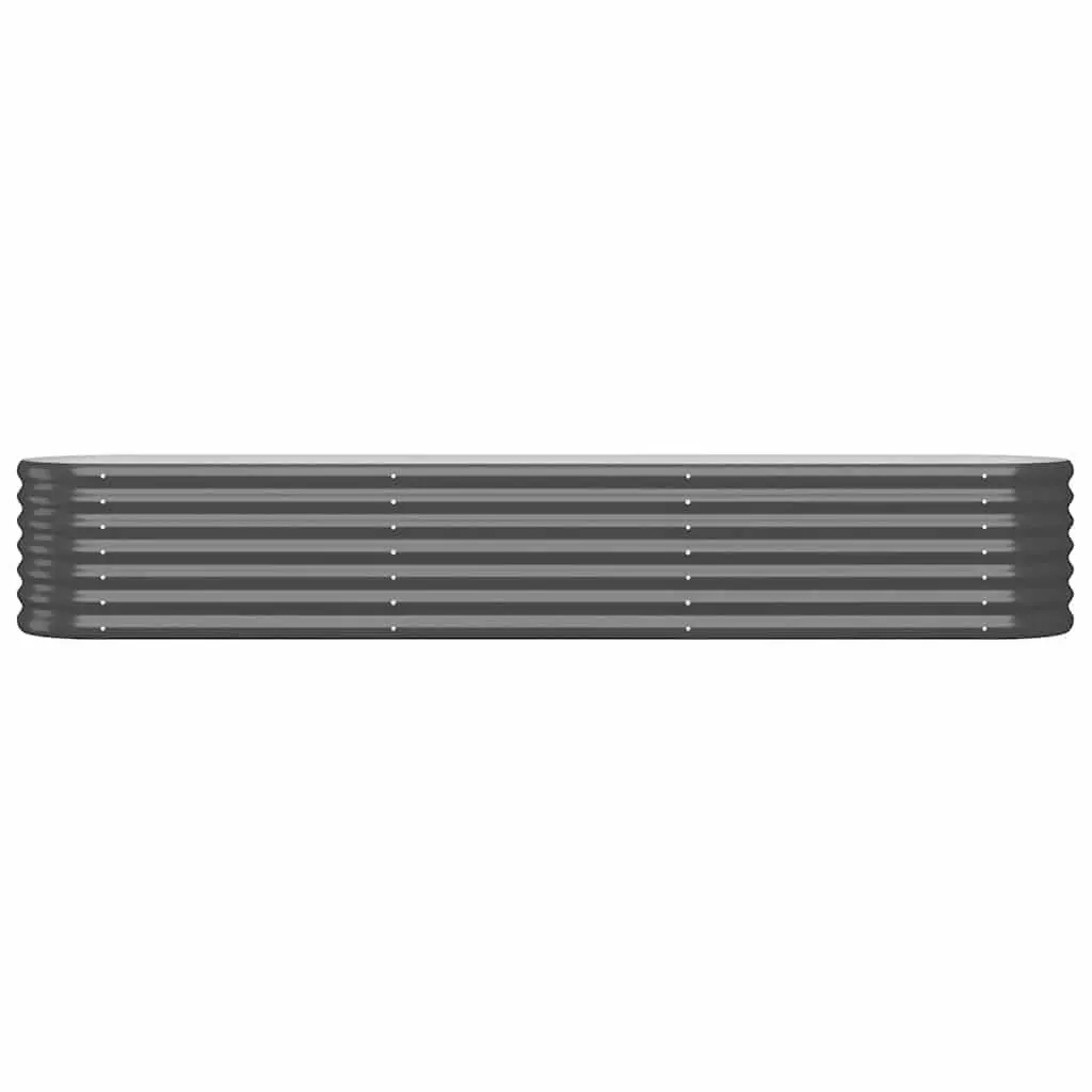 Raised Garden Bed Planter Box with Steel Frame