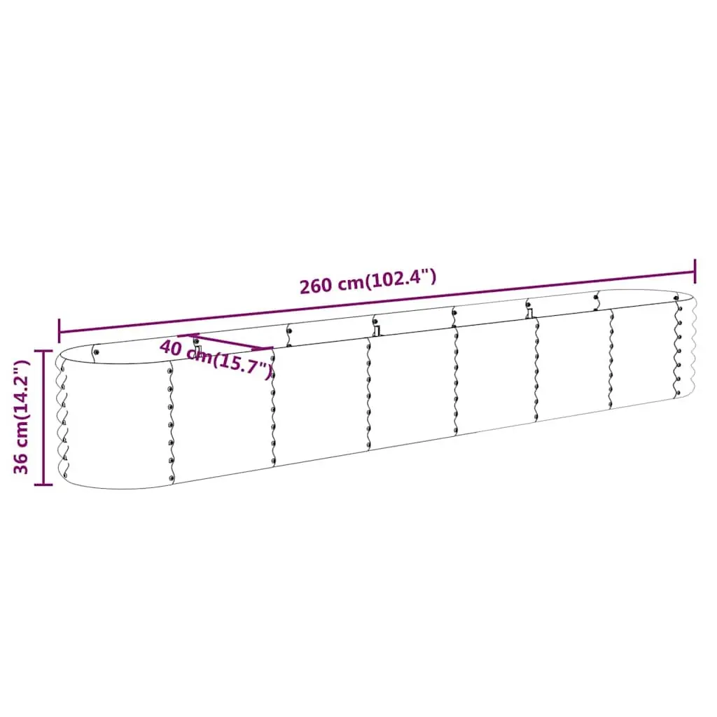 Raised Garden Bed for Vegetables and Herbs