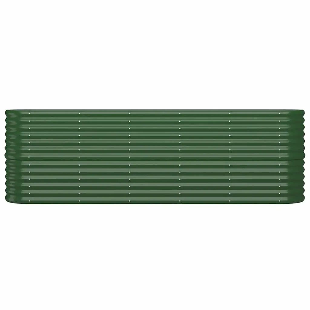 Deep Wide Galvanised Garden Raised Bed Planter Box