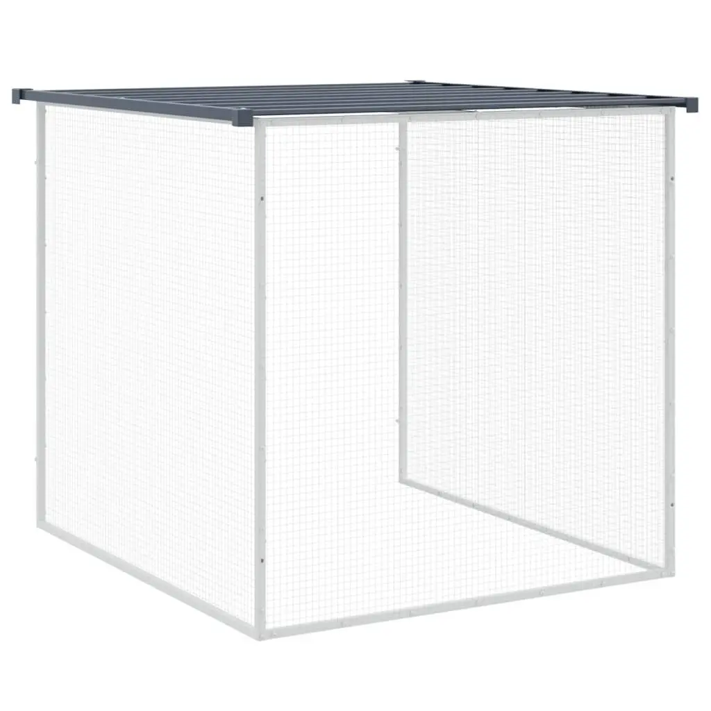 Chicken Cage Galvanised Steel 803x98x90 cm Anthracite