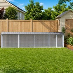 Galvanised Steel Chicken Cage with Roof for Small Animals