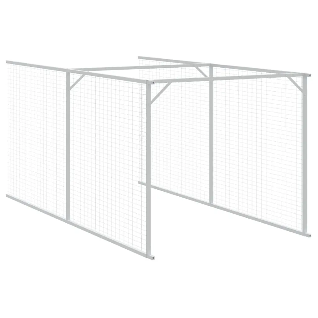 Dog House with Extended Run for Outdoor Use