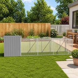 Durable Dog House with Extended Run for Outdoor Use