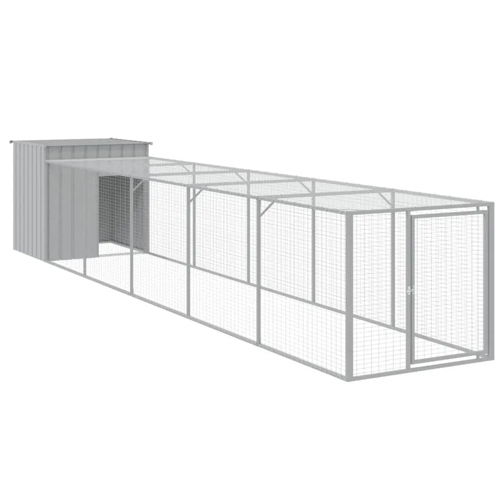 Chicken Cage with Extended Run for Small Animals